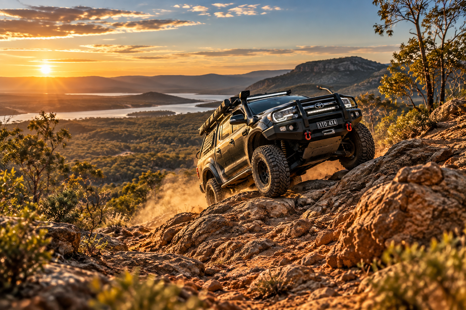 4x4 all-terrain tyres, Australian ute